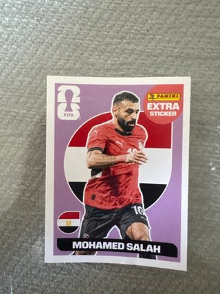 Cromo Panini Extra Mohamed Salah Mundial
