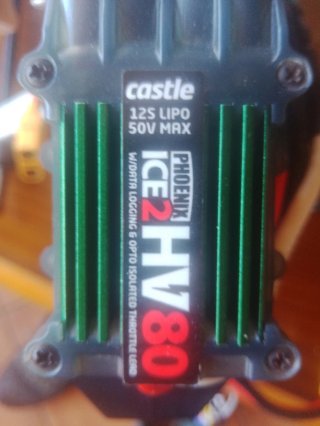 CASTLE PHOENIX ICE2 HV 80A 12S + CASTLE LINK USB