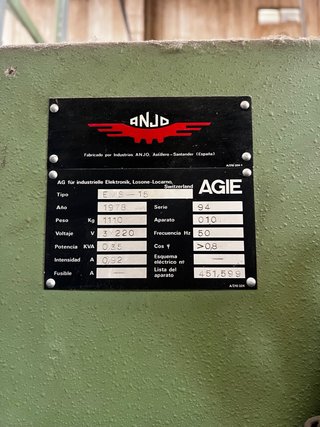 Electroerosion AGIEMATIC 100 EDM
