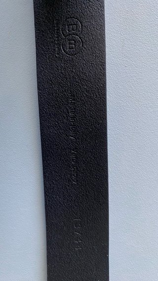 Cinturón Mujer 100 cm Negro con Hebilla Plateada