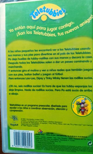 Teletubbies VHS Película Animación