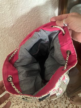 Mochila con flamencos