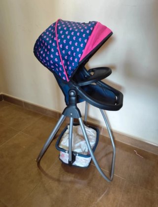 Juego unicornio: columpio y porta muñecas