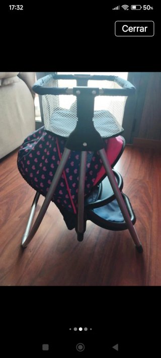 Juego unicornio: columpio y porta muñecas