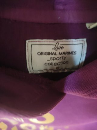 Felpa Original Marines bambina 7/8 anni