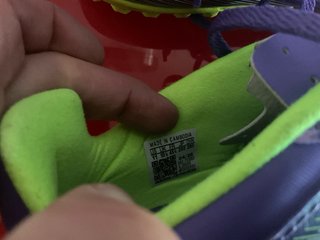 Botas de fútbol Adidas F50 Morado/Verde