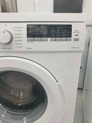 Lavadora Siemens 8kg , 1400rpm centrifuga