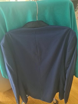 Traje de ceremonia azul marino
