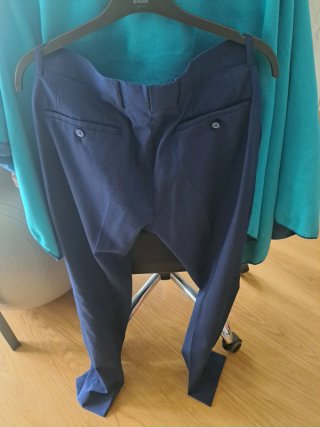 Traje de ceremonia azul marino