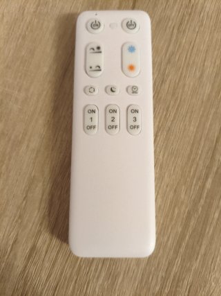 Lámpara Techo LED Moderna con Mando
