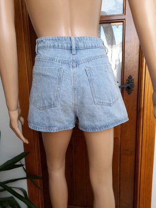 Falda Pantalon vaquero cruzada con botones talla M