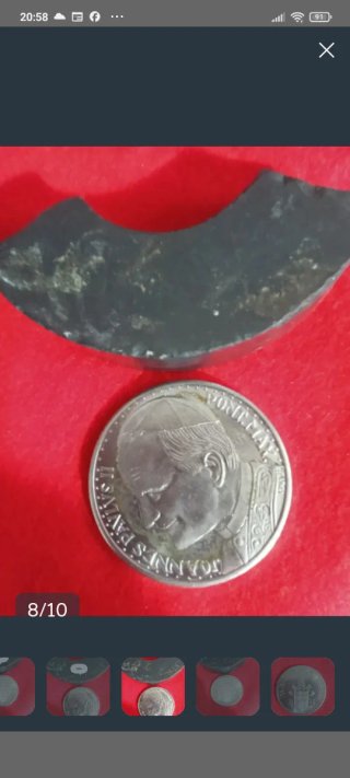 Moneda Juan Pablo II Plata