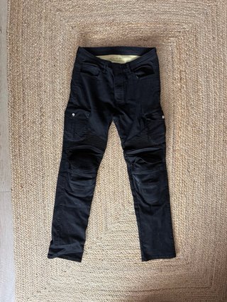 Pantalón Moto Negro Talla M