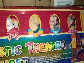 Teatro de títeres Plastic Theatre Playset