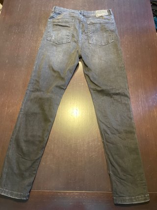 Pantalones Vaqueros Negros Largos Rotos