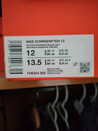 Zapatillas Nike Running Talla 46 Gris y Verde