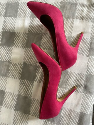 Zapatos de tacón fucsia Atmosphere talla 38