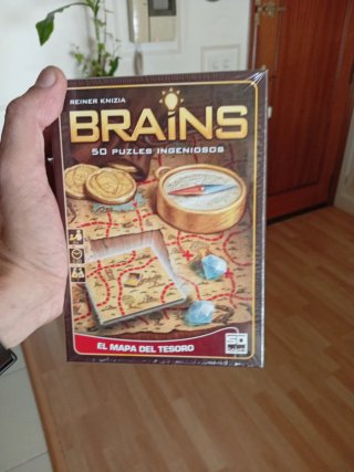 Juego de mesa Brains: El Mapa del Tesoro