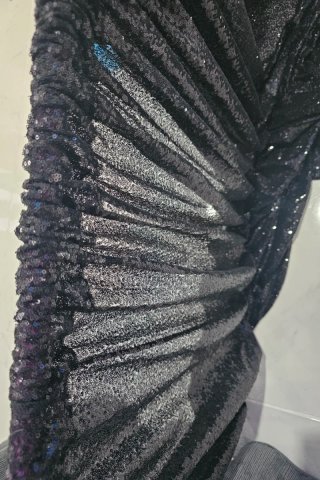 Cortina Negra Lentejuelas