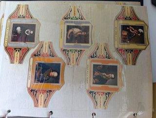 Vitolas de colección Alvaro 140 vitolas grandes