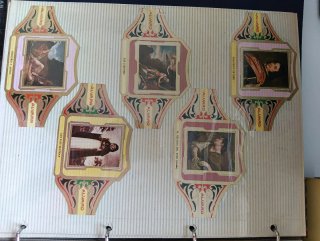 Vitolas de colección Alvaro 140 vitolas grandes
