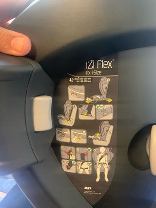 Silla coche BeSafe Izi Flex fix i-size. Grupo 2/3