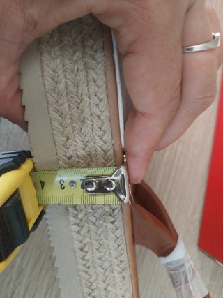 Sandalias Menorquinas Plataforma Blanco Talla 37