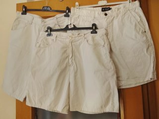Lote 3 Bermudas Talla 44 Beige