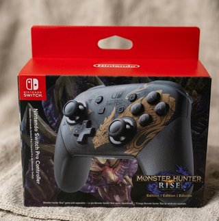 Mando Nintendo Switch Pro Monster Hunter Rise