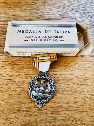 Medalla División Azul Rusia 1941