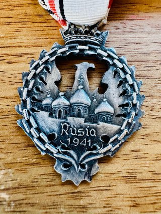 Medalla División Azul Rusia 1941