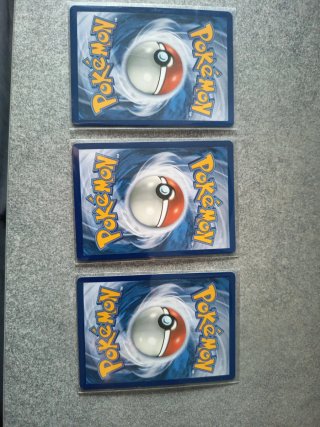 Trio Carte Starter Pokémon Sinnoh Italiano