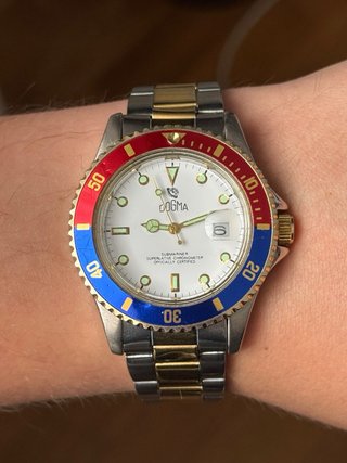 Reloj Dogma Submariner Pepsi Homenaje