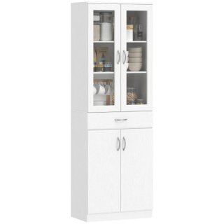 Alacena Cocina Blanca con Puertas Cristal