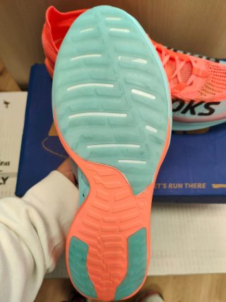 Zapatillas Brooks Hyperion Elite 5 Naranja/Teal