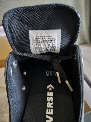 Converse All Star Unisex Negro/Blanco