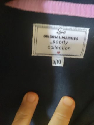 Felpa Original Marines 9/10 anni