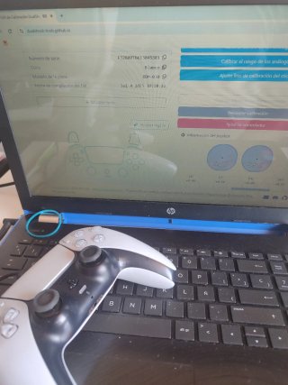 Mando PS5 DualSense Blanco joysticks TMR