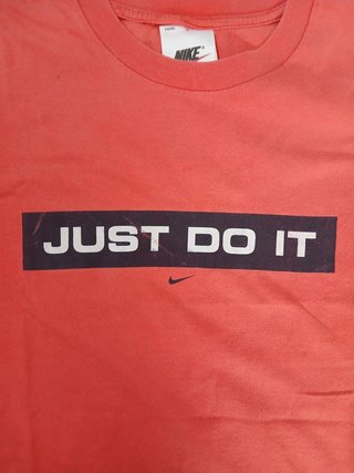 Nike T-shirt arancione Just Do It – Taglia XL