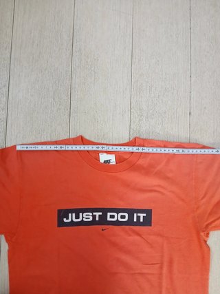 Nike T-shirt arancione Just Do It – Taglia XL