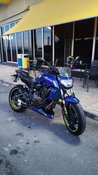 Yamaha MT07 2018 Azul