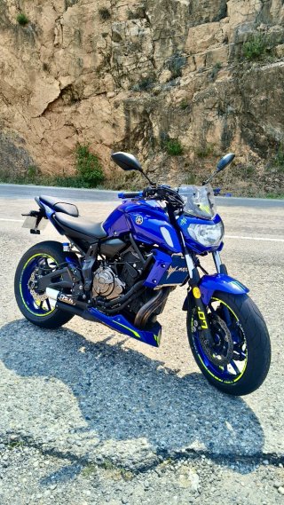 Yamaha MT07 2018 Azul