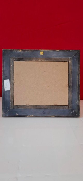 Quadro Vintage Cornice Dorata Lavorata 35x30