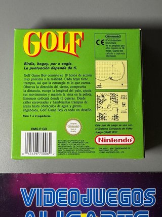Nintendo Game Boy Golf PAL ESP Erbe
