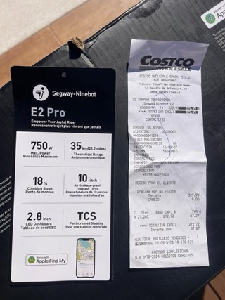 Segway-Ninebot E2 Pro 750W | Como nuevo