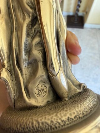 Reloj de escritorio Ottaviani Plata Bailarina