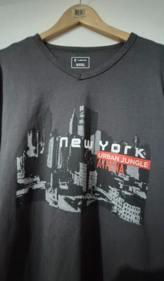 Camiseta Manga Larga New York Talla 6XL.