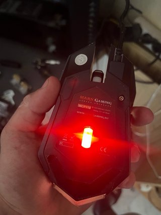 Ratón Mars Gaming Negro