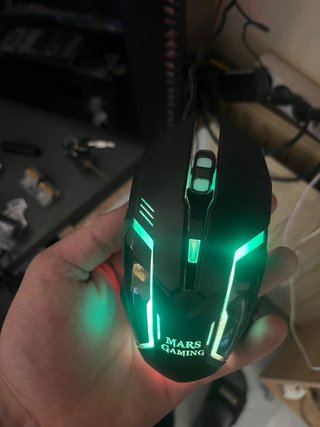 Ratón Mars Gaming Negro