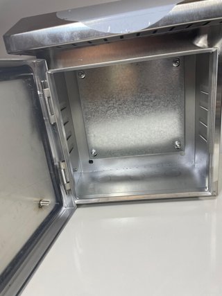 Caja Estanca Acero Inox. Cajetín Armario Exterior